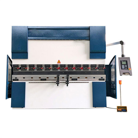 Freno de prensa hidráulica cnc eléctrico de 3 ejes de 10 pies y 20 pies y máquina de freno de prensa da52s usada de metal