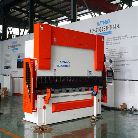 Prensa plegadora CNC con servo completo de 200 toneladas con sistema CNC Delem DA56s de 4 ejes y sistema de seguridad láser
