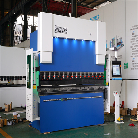 Freno de prensa AMUDA 110T-3200 CNC Máquina dobladora hidráulica Freno de prensa con Delem DA53T