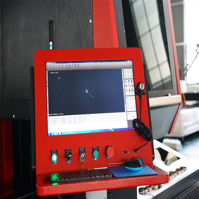 cortadoras del laser de la fibra del CNC de 1kw 2kw 3kw 6kw para la hoja de metal del acero inoxidable