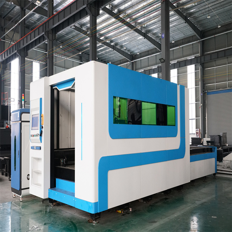 Máquina de corte por láser de fibra de metal CNC