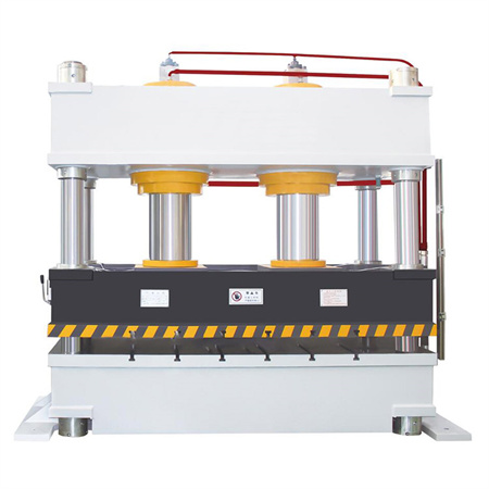 Máquina de prensa hidráulica manual de columna doble eléctrica de mesa de trabajo móvil de 100 toneladas