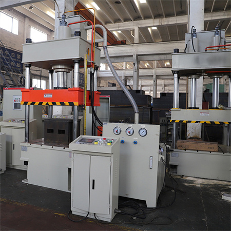 Máquina cortadora de prensa hidráulica precisa de 4 pilares para proveedor de fabricación de calzado