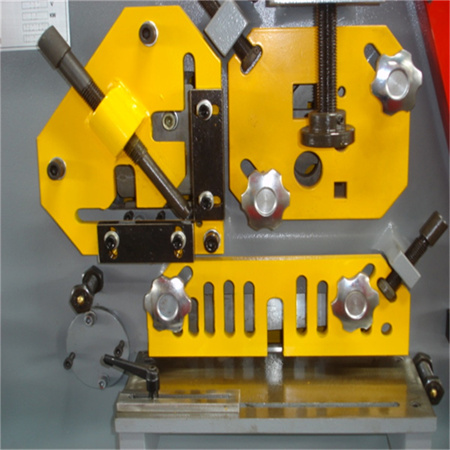 Cizalla de punzonadora combinada Q35Y, punzonadora de herrajes multifunción, cizalla, prensa hidráulica CE, 2 años CNC