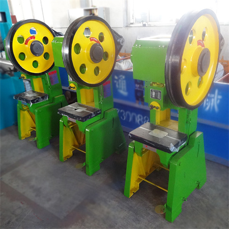 Máquina de prensa mecánica excéntrica de manivela simple con estructura en C, prensa punzonadora de 80 toneladas