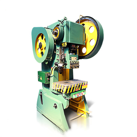 Fábrica instock 10 16 20 25 40 50 63 100 Ton Máquina de prensa mecánica Potencia, máquina de prensa de potencia con orificio de placa de acero de hierro