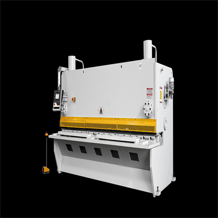 Hoja de corte eléctrica Máquina de corte automático de hierro Prensa Cortador de acero de metal Corte de guillotina CNC hidráulico