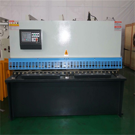 Máquina cortadora de cizalla hidráulica CNC tipo columpio manual con placa de acero de mayor venta en China