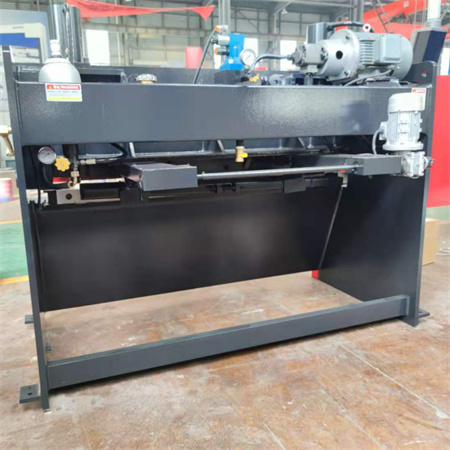 Principio de funcionamiento de la máquina de corte de metal de la mini guillotina hidráulica de la velocidad de la alta precisión