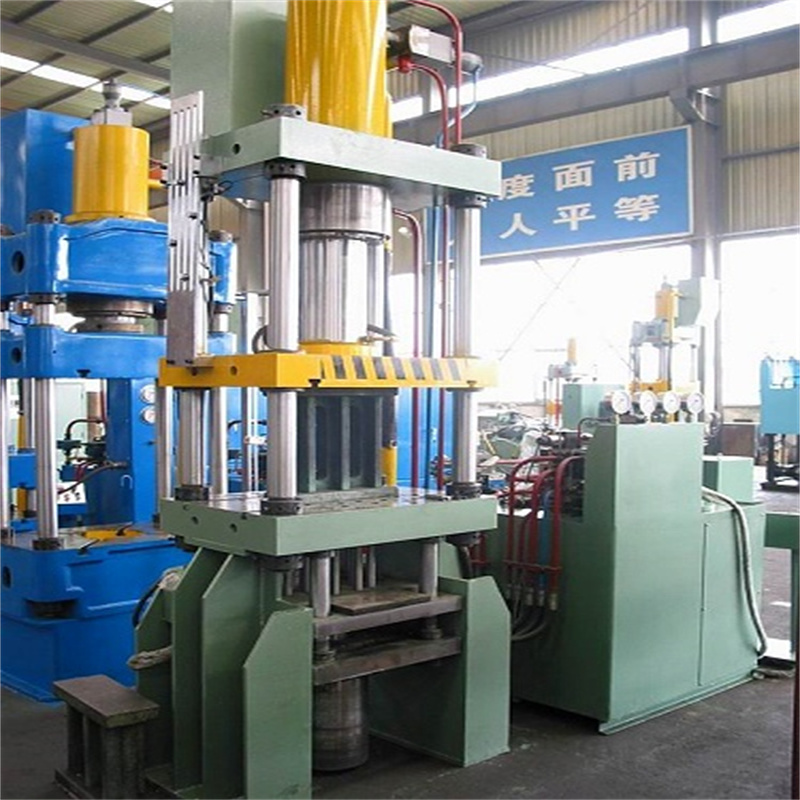 Prensa hidráulica pequeña y máquina de prensado de aceite hidráulico de cuatro columnas de moldes