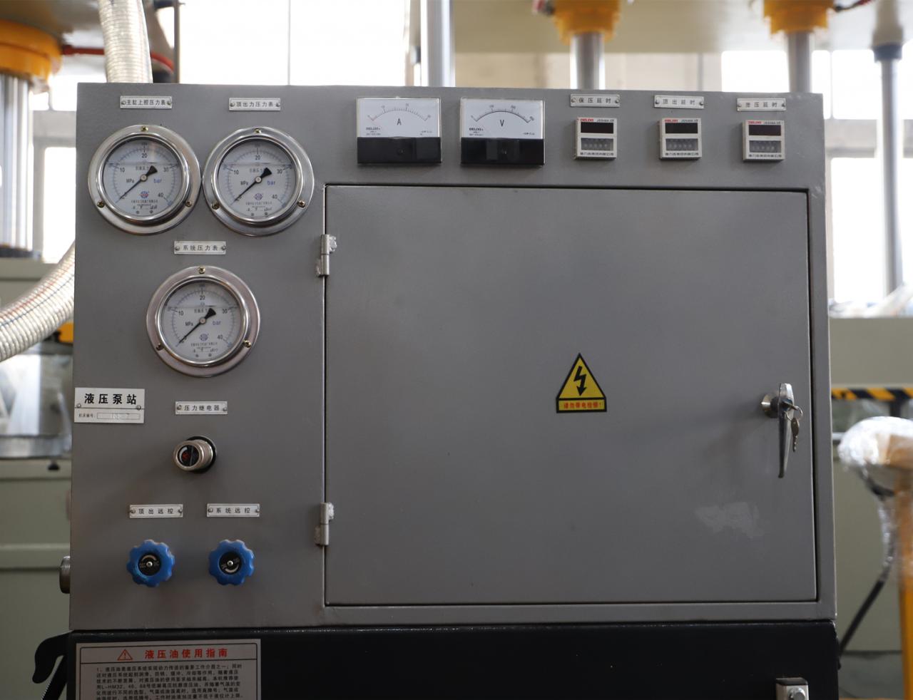 Máquina de prensa hidráulica de placa caliente de hidroformado de 100 toneladas