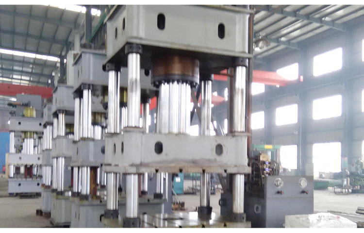 Máquina de prensa hidráulica multifuncional de bajo costo de cuatro columnas y dos vigas de 63 toneladas